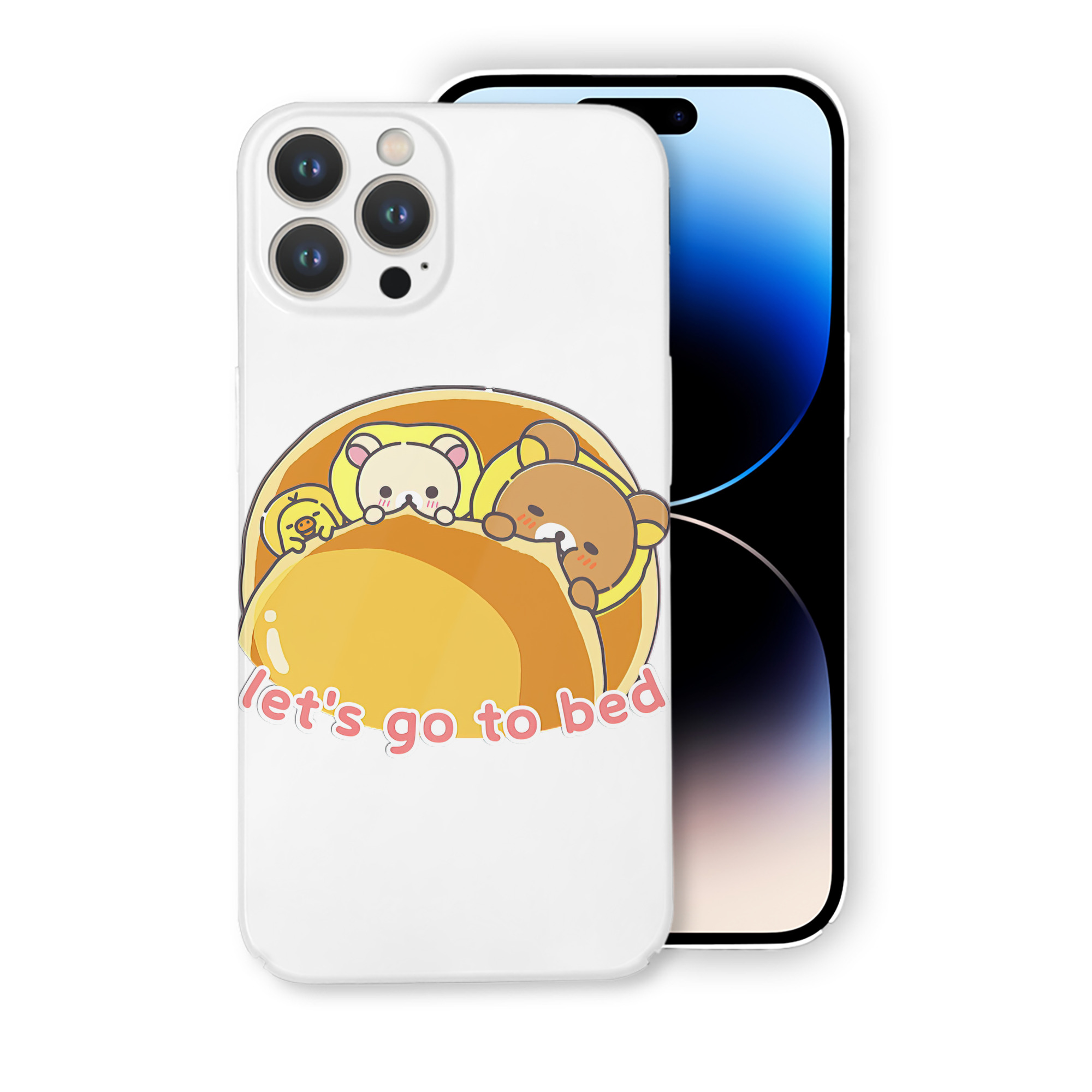 （画像用） リラックマ リラックマ キイロイトリ Rilakkuma Korilakkuma Kiiroitori 【iPhone 14シリーズ対応】ハードケース
